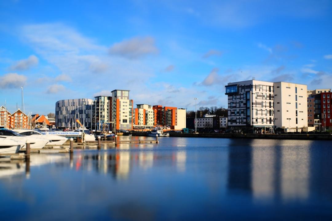 Ipswich cityscape