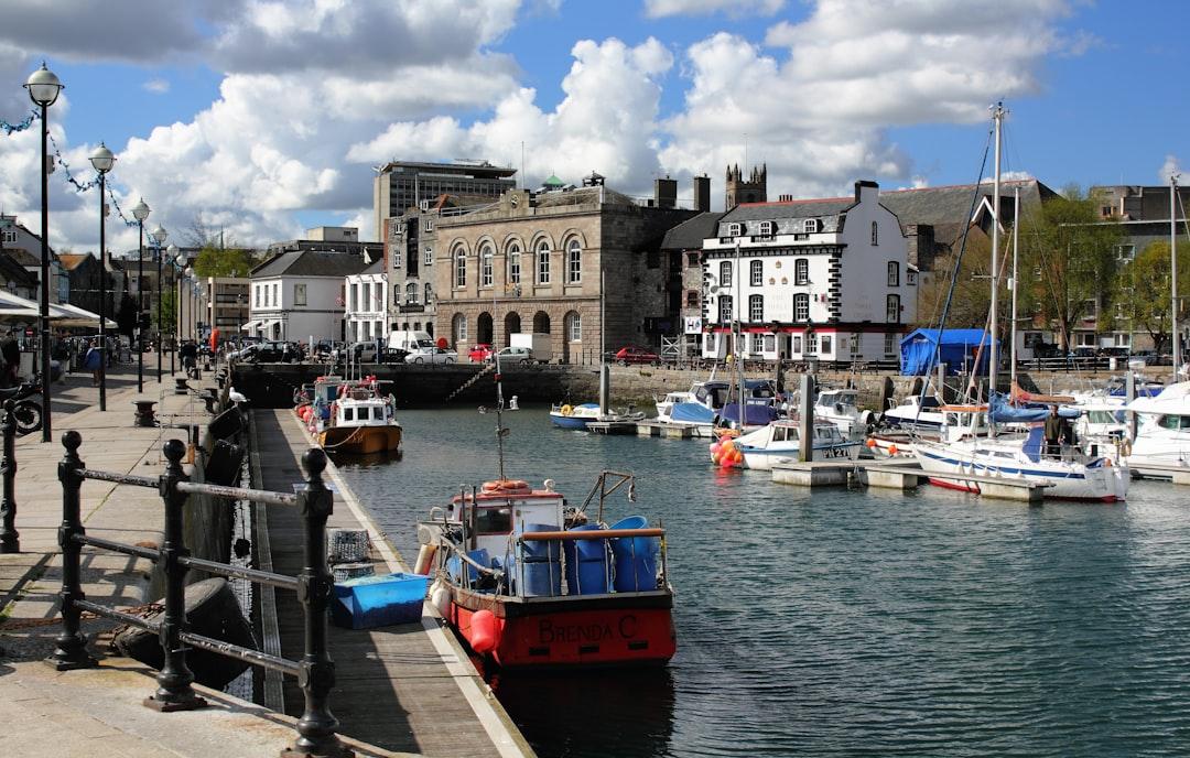 Plymouth cityscape
